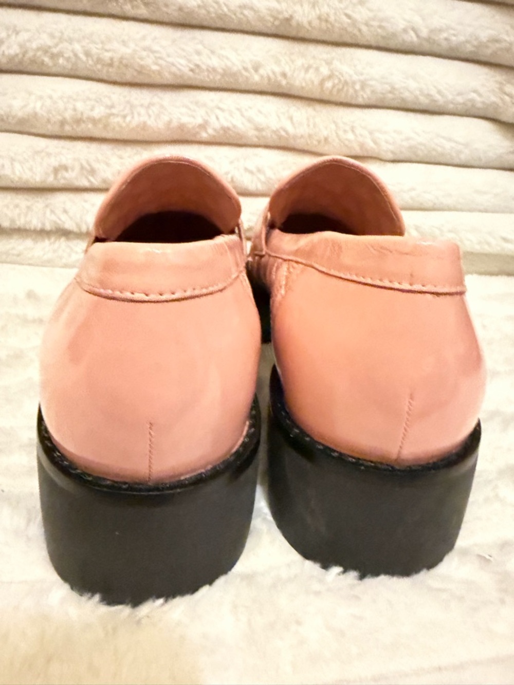 NEW Tory Burch Mini Everly Chunky Quilted Patent Loafers Women's, - Picture 5 of 9